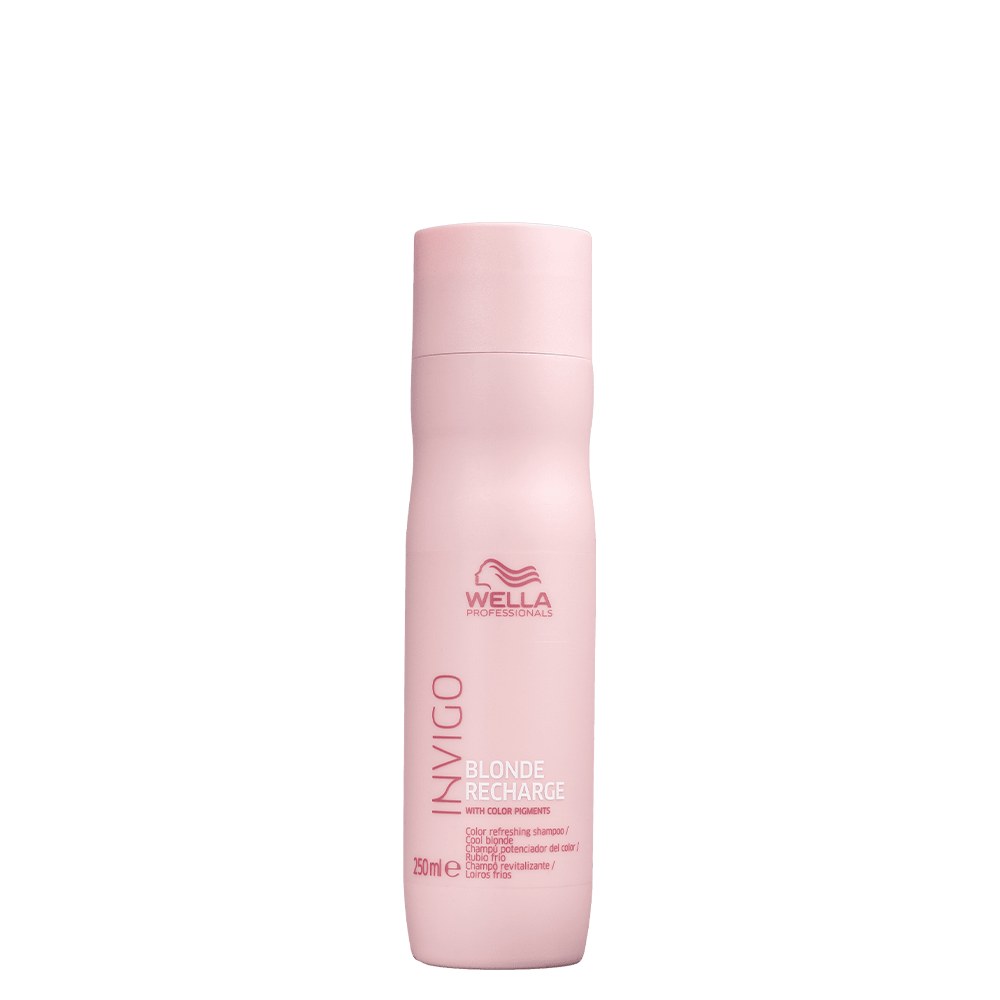 Shampoo Wella Professionals Invigo Cool Blonde Recharge 250 ml — Wella Professionals | Farmácia Resyla