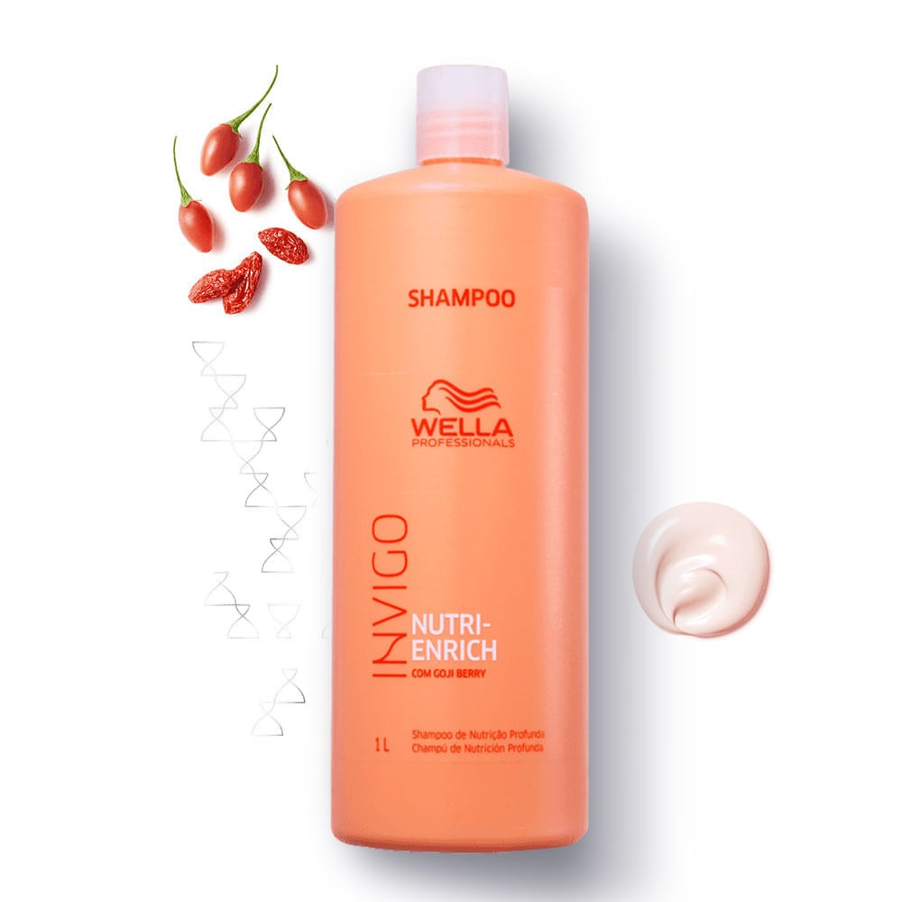 Shampoo Wella Professionals Invigo Nutri Enrich 1000ml — imagem 4 | Farmácia Resyla