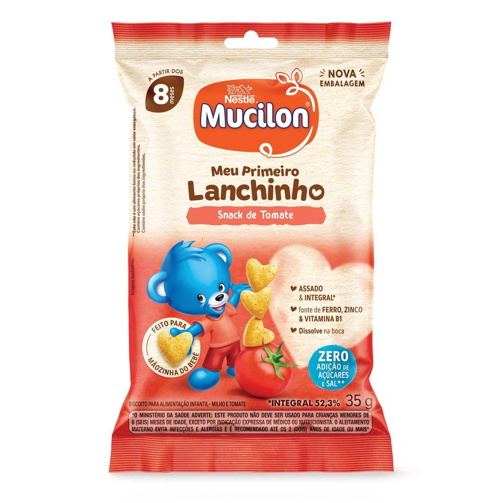 Snack Infantil Mucilon Meu Primeiro Lanchinho Sabor Tomate 35g — Nestle | Farmácia Resyla
