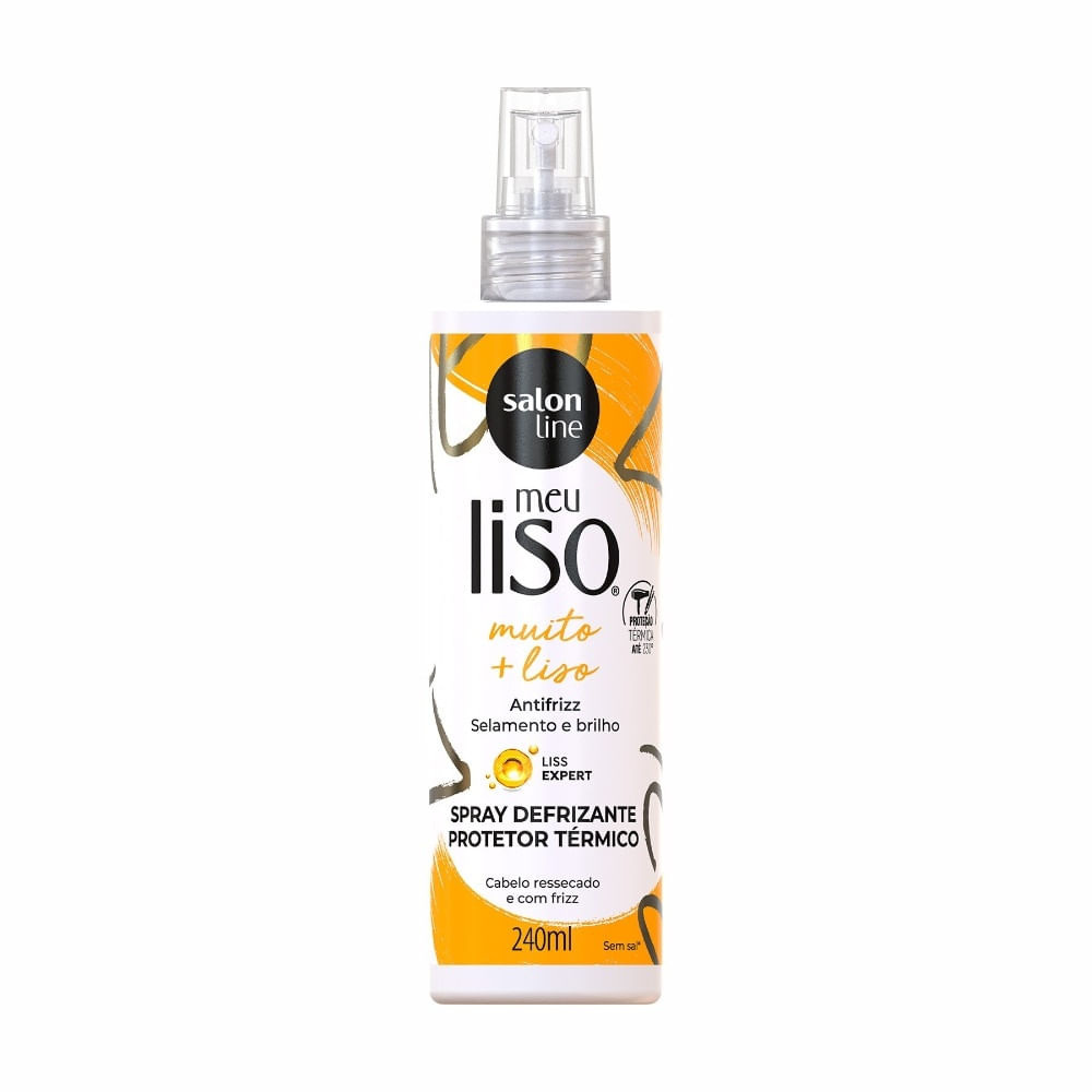 Spray Defrizante Salon Line Meu Liso Muito + Liso 240ml — Salon Line | Farmácia Resyla
