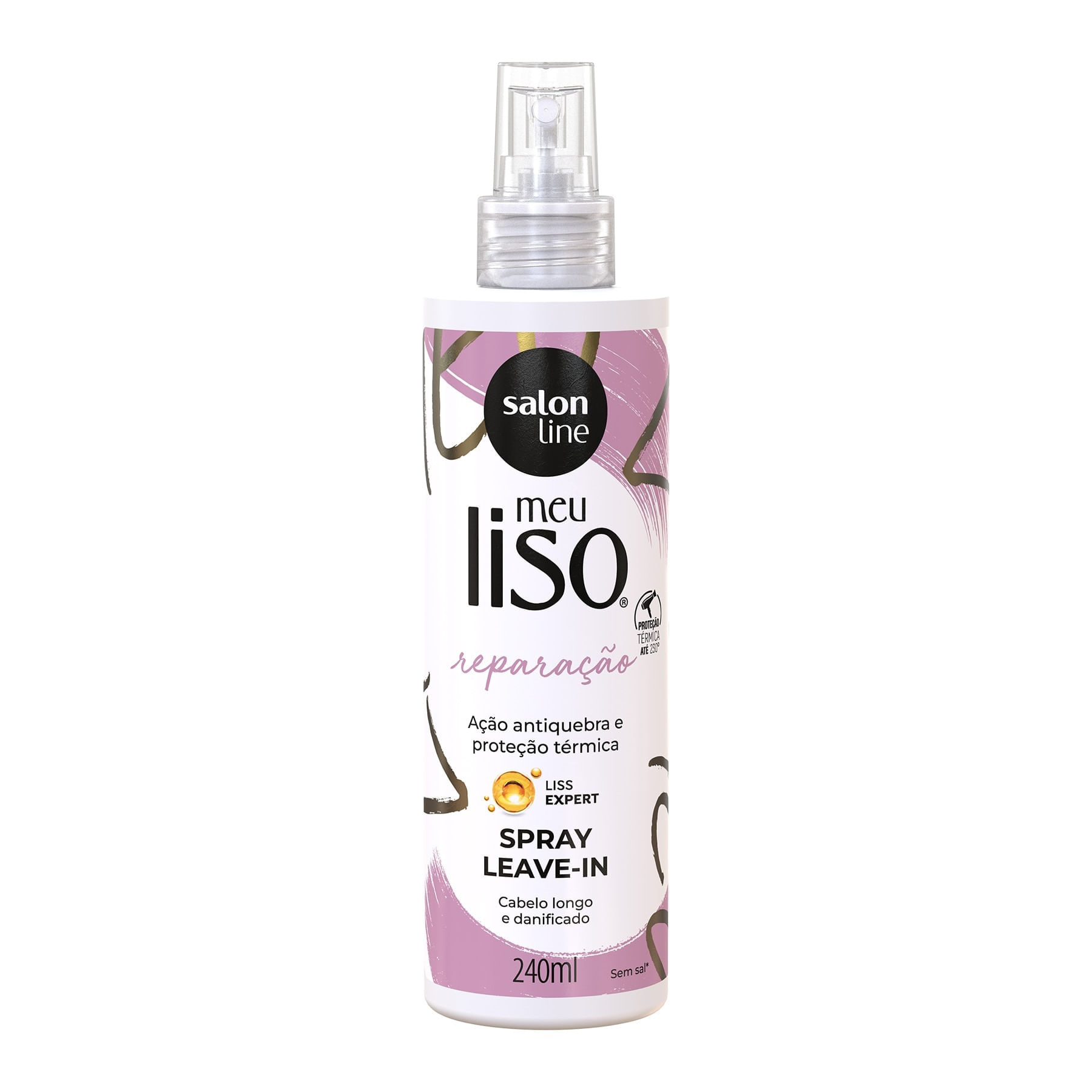 Spray Leave In Salon Line Meu Liso Reparação 240ml — Salon Line | Farmácia Resyla