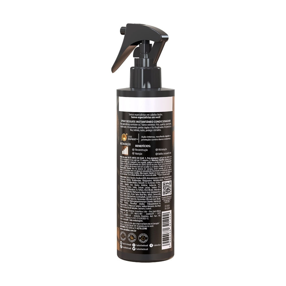 Spray Resgate Instantâneo Meu Liso Restauração Intensa 240ml — imagem 2 | Farmácia Resyla