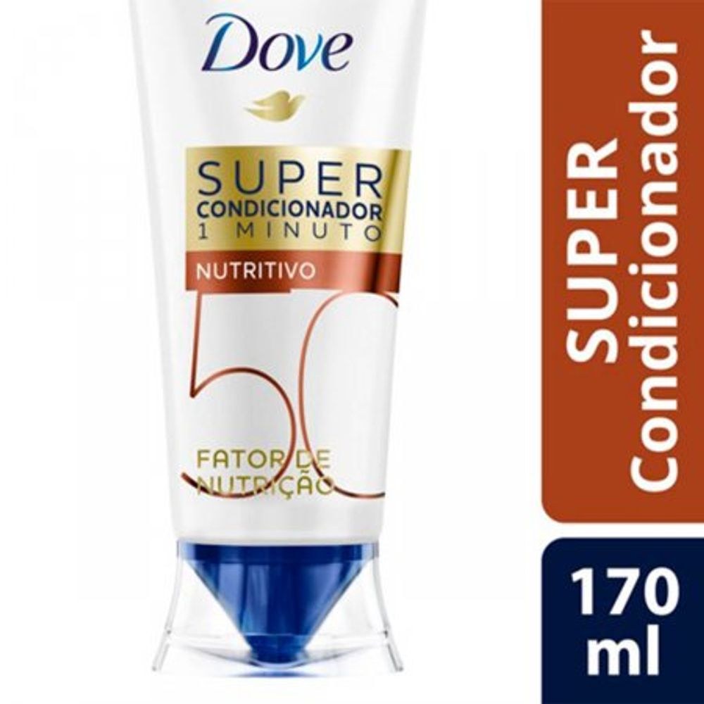 Super Condicionador Dove 1 Minuto Fator De Nutrição 5.0 170ml — Dove | Farmácia Resyla