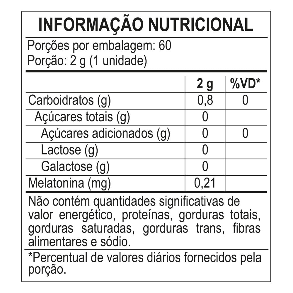 Suplemento Alimentar Dr.Good Fini Melatonina Sem Açucar 60un — imagem 3 | Farmácia Resyla
