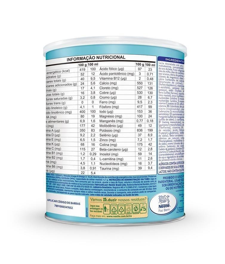 Suplemento Alimentar Infantil Ascenda Sem Sabor 800g — imagem 4 | Farmácia Resyla
