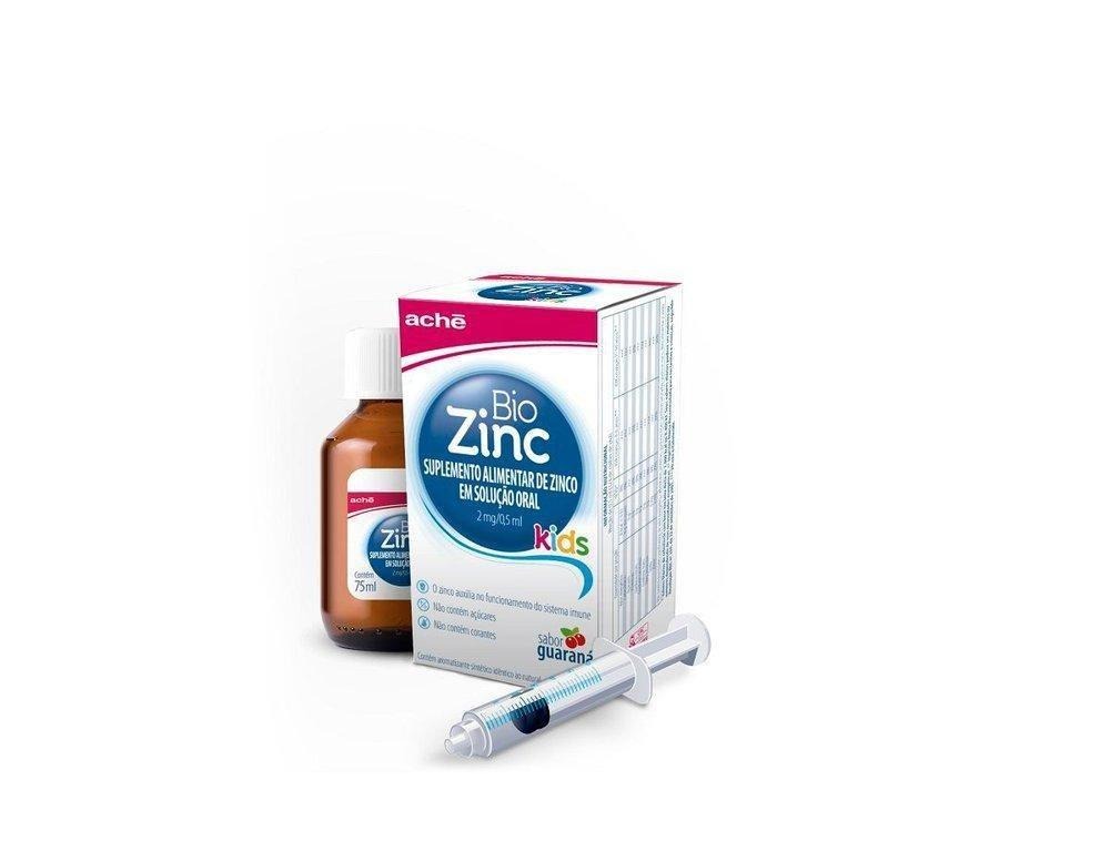 Suplemento Alimentar Infantil Biozinc Kids 2mg/0,5ml Sabor Guaraná Solução Oral 75ml — imagem 2 | Farmácia Resyla