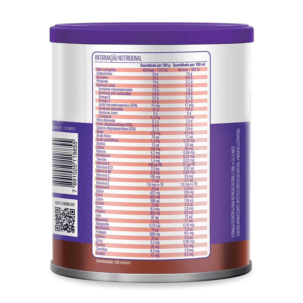 Suplemento Alimentar Infantil Fortini Complete Sabor Chocolate 800g — imagem 3 | Farmácia Resyla