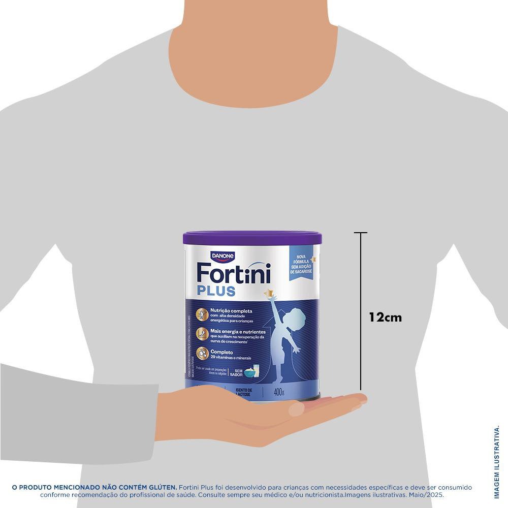 Suplemento Alimentar Infantil Fortini Plus Sabor Sem Sabor 400g — imagem 3 | Farmácia Resyla