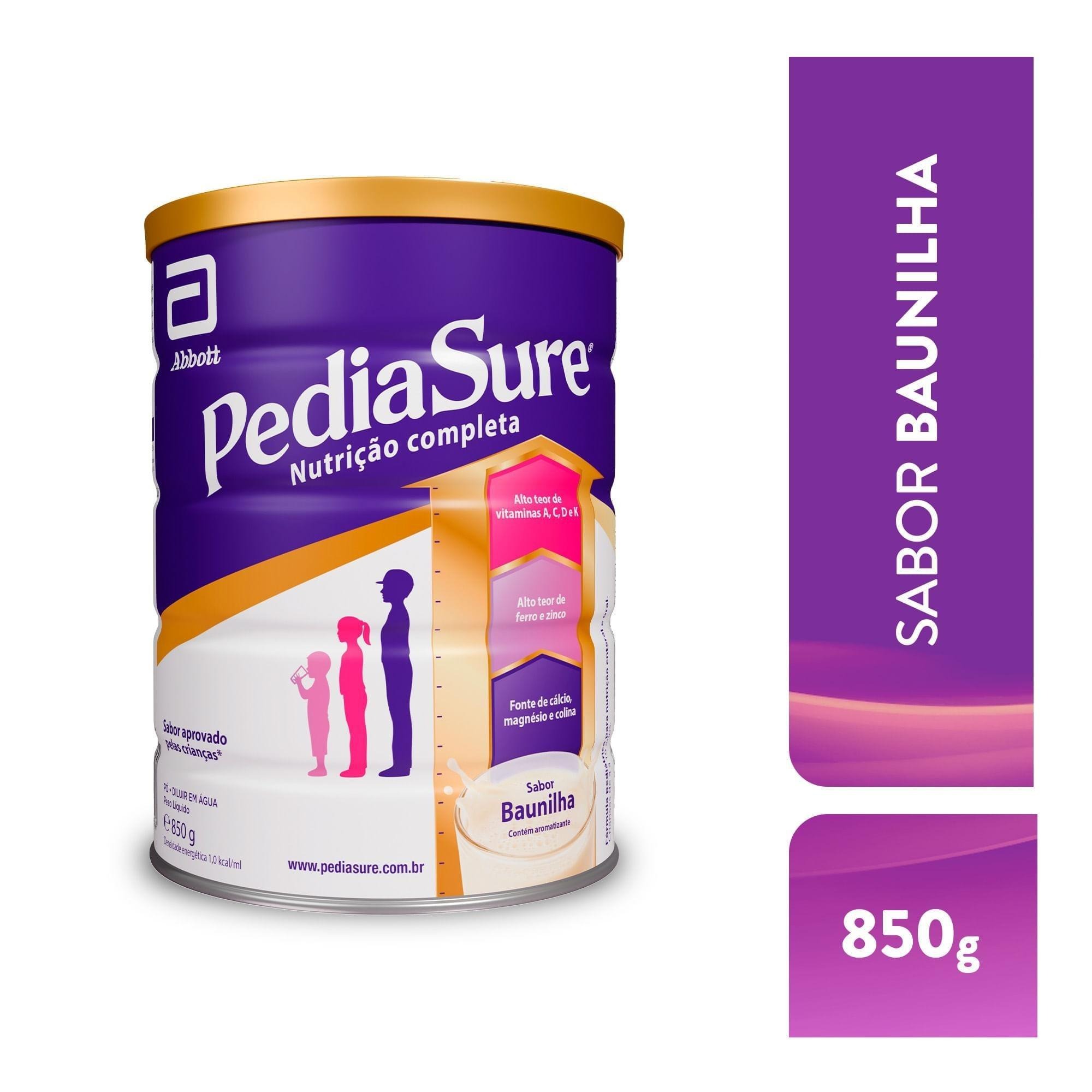 Suplemento Alimentar Infantil Pediasure Complete Sabor Baunilha +4 Anos 850g — Pediasure | Farmácia Resyla