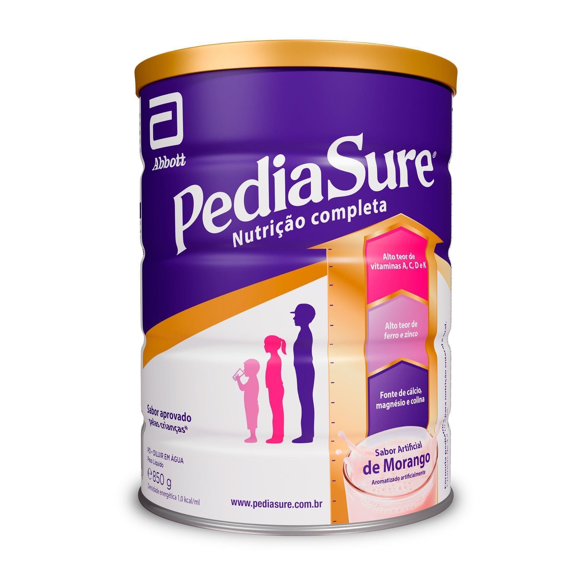 Suplemento Alimentar Infantil PediaSure Complete Sabor Chocolate +4 anos 850g — imagem 2 | Farmácia Resyla