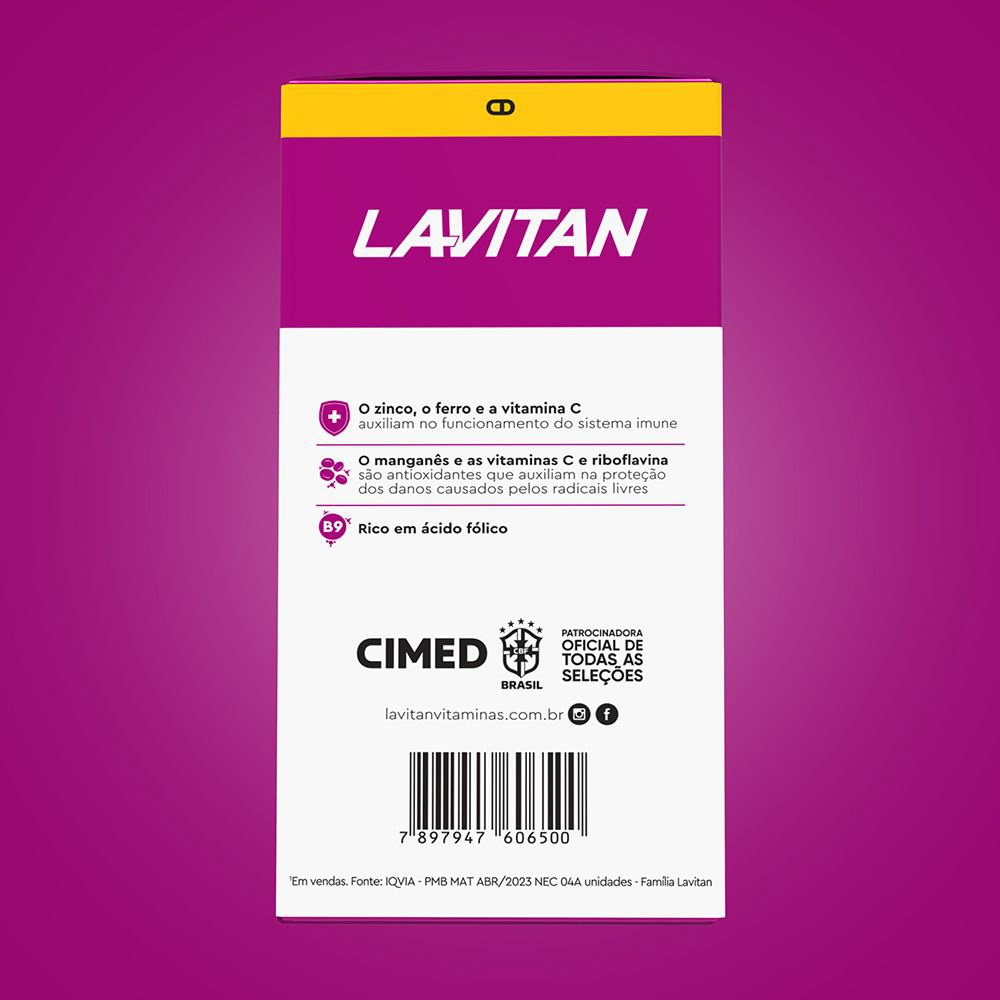 Suplemento Alimentar Lavitan AZ Mulher 60 Comprimidos — imagem 4 | Farmácia Resyla