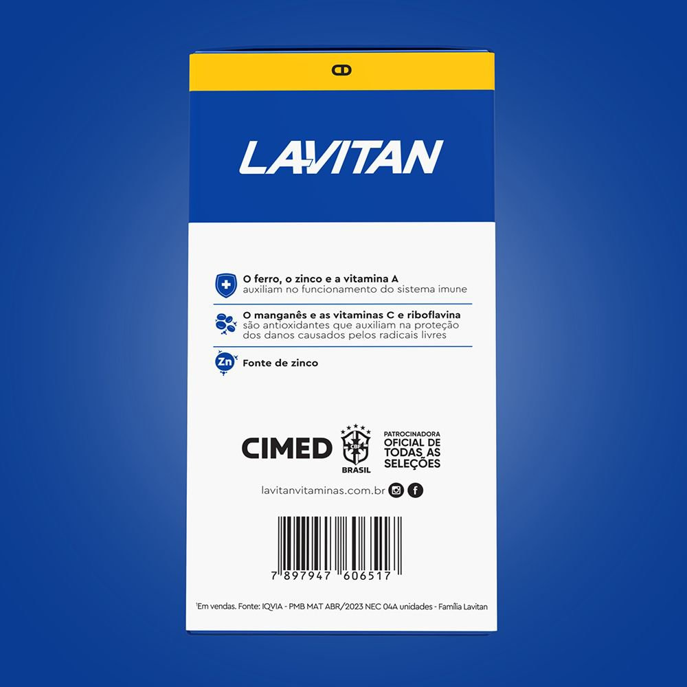 Suplemento Alimentar Lavitan AZ Original 60 Comprimidos — imagem 4 | Farmácia Resyla