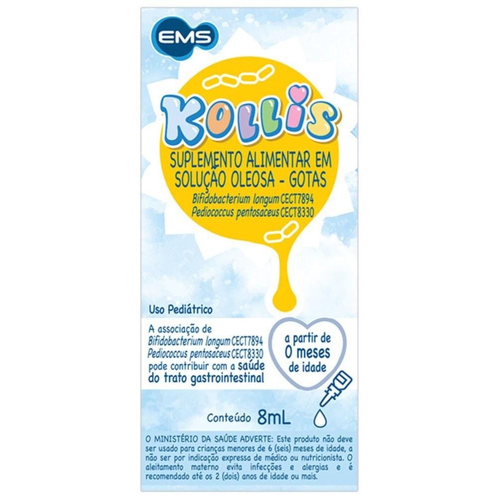 Suplemento Alimentar Pediátrico Kollis Gotas 8Ml — Kollis | Farmácia Resyla