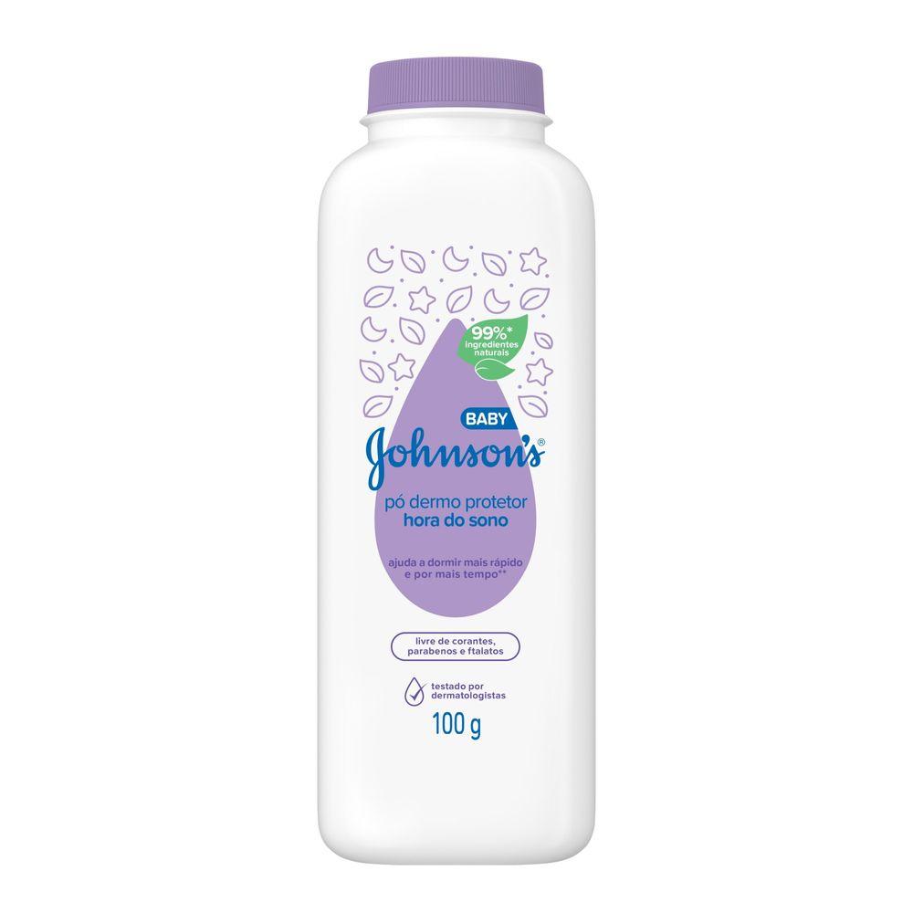 Talco Infantil Johnson's Baby Dermo Protetor Hora do Sono 100g — imagem 2 | Farmácia Resyla