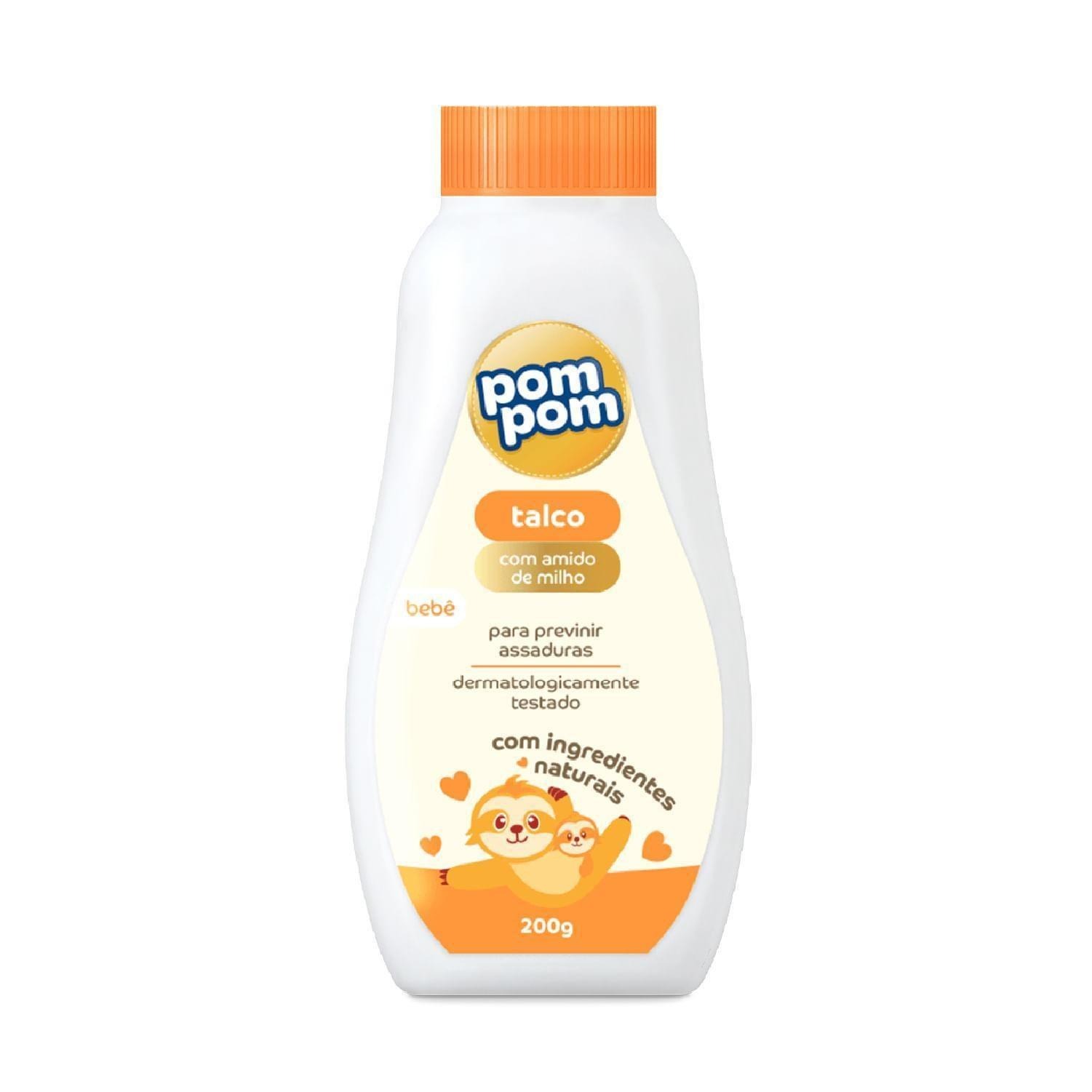 Talco Infantil Pom Pom 200g — Pompom | Farmácia Resyla