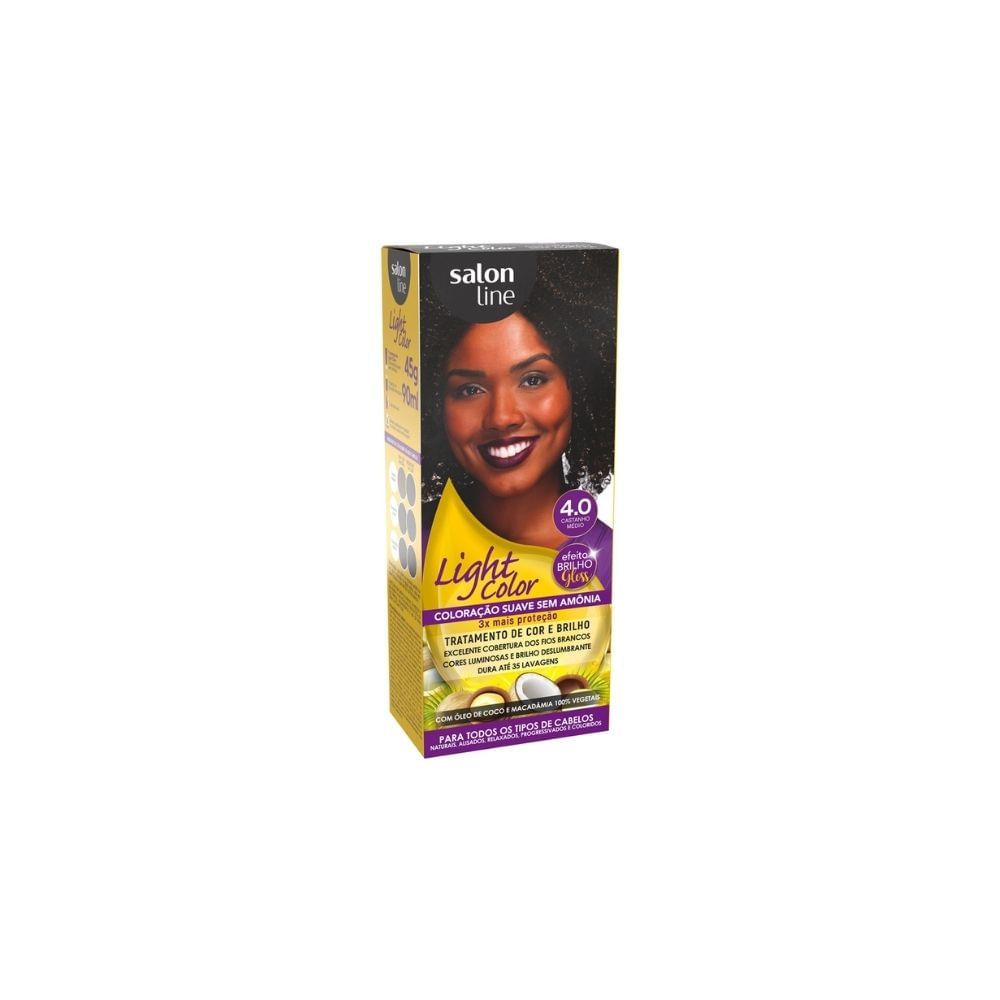 Tint sem per salon line Light Col 4 — Salon Line | Farmácia Resyla