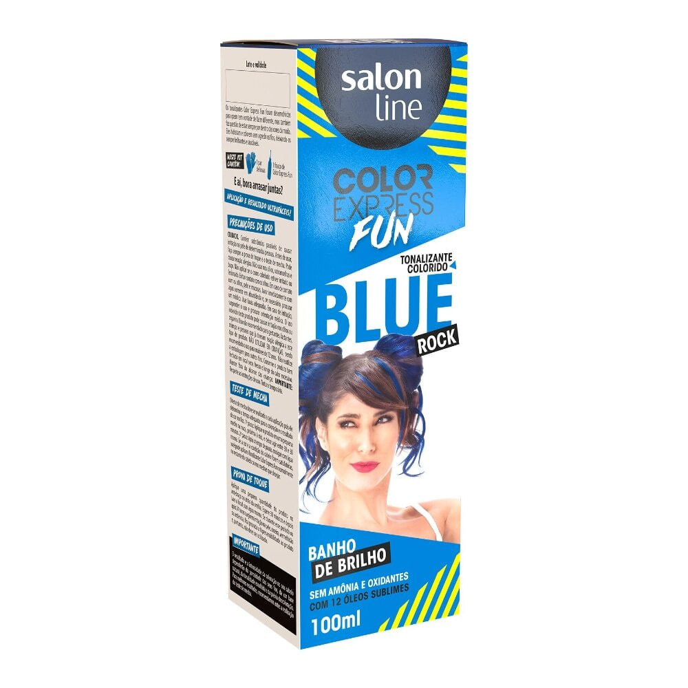 Tintura Salon Line Fun Blue Rock 100ml — Salon Line | Farmácia Resyla