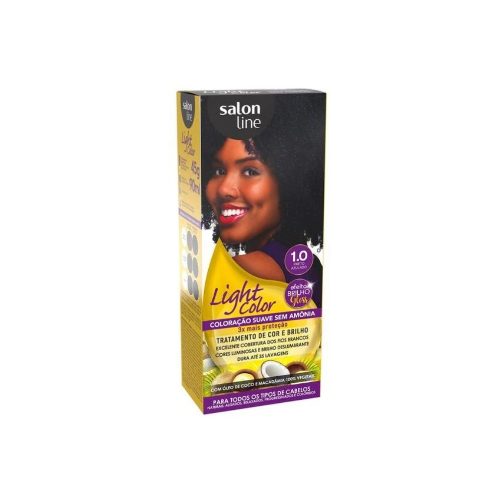 Tintura Sem Perfume Salon Line Light Col 1 — Salon Line | Farmácia Resyla