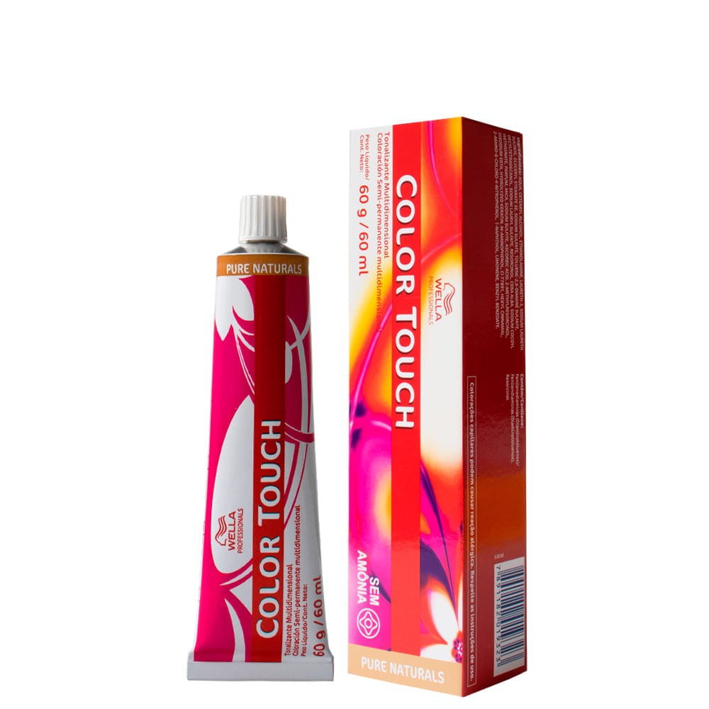 Tonalizante Wella Professionals Color Touch Pure Naturals 9/0 Louro Ultraclaro 60 g — Wella Professionals | Farmácia Resyla