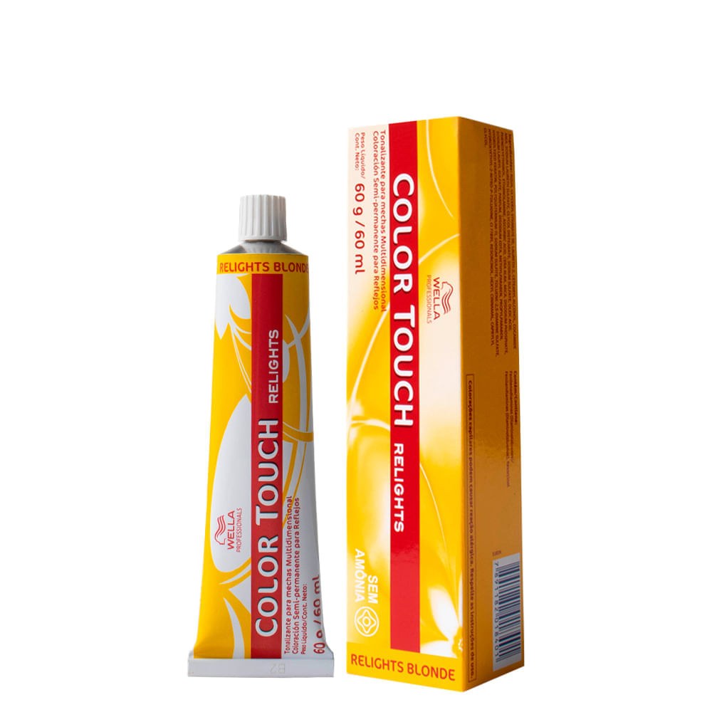 Tonalizante Wella Professionals Color Touch Relights /18 Cinza Perolado 60 g — Wella Professionals | Farmácia Resyla
