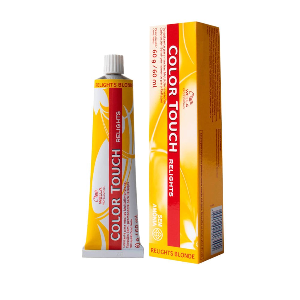 Tonalizante Wella Professionals Color Touch Relights /18 Cinza Perolado 60 g — imagem 2 | Farmácia Resyla