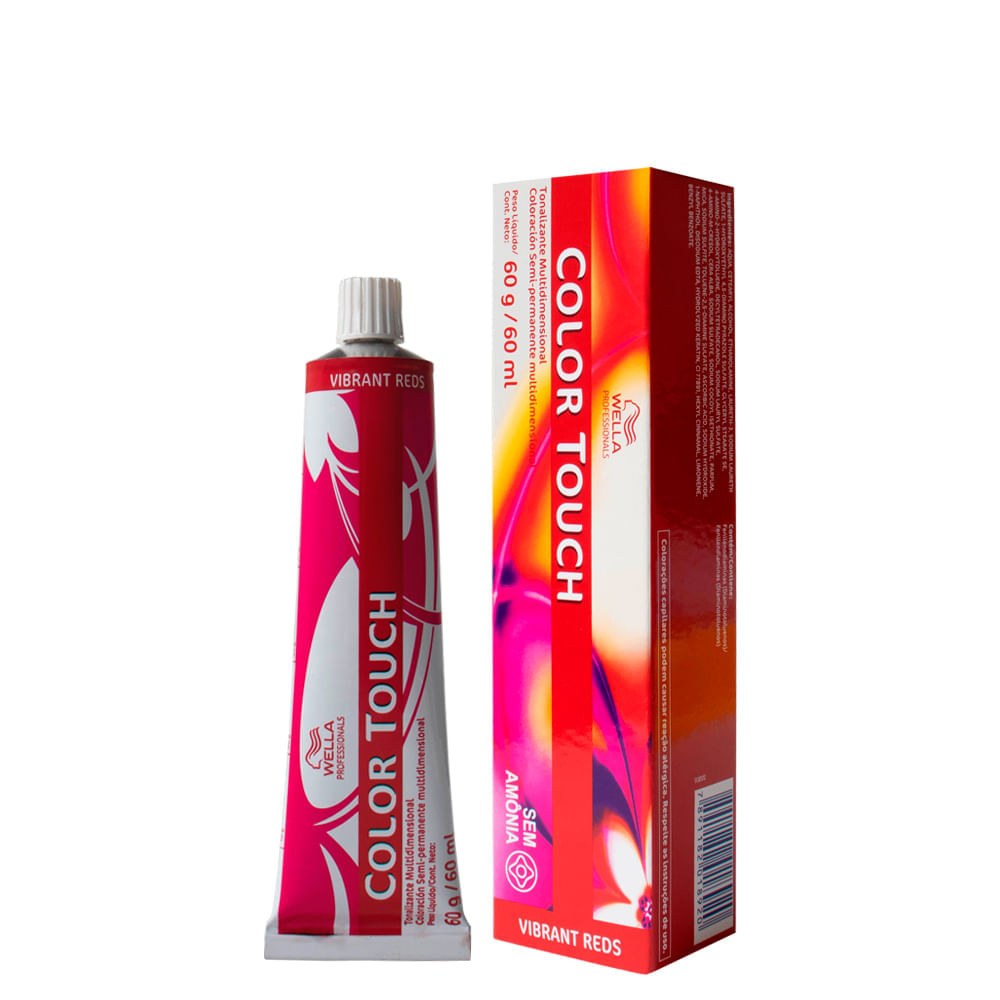 Tonalizante Wella Professionals Color Touch Vibrant Reds 5/5 Castanho Claro Acaju 60 g — Wella Professionals | Farmácia Resyla