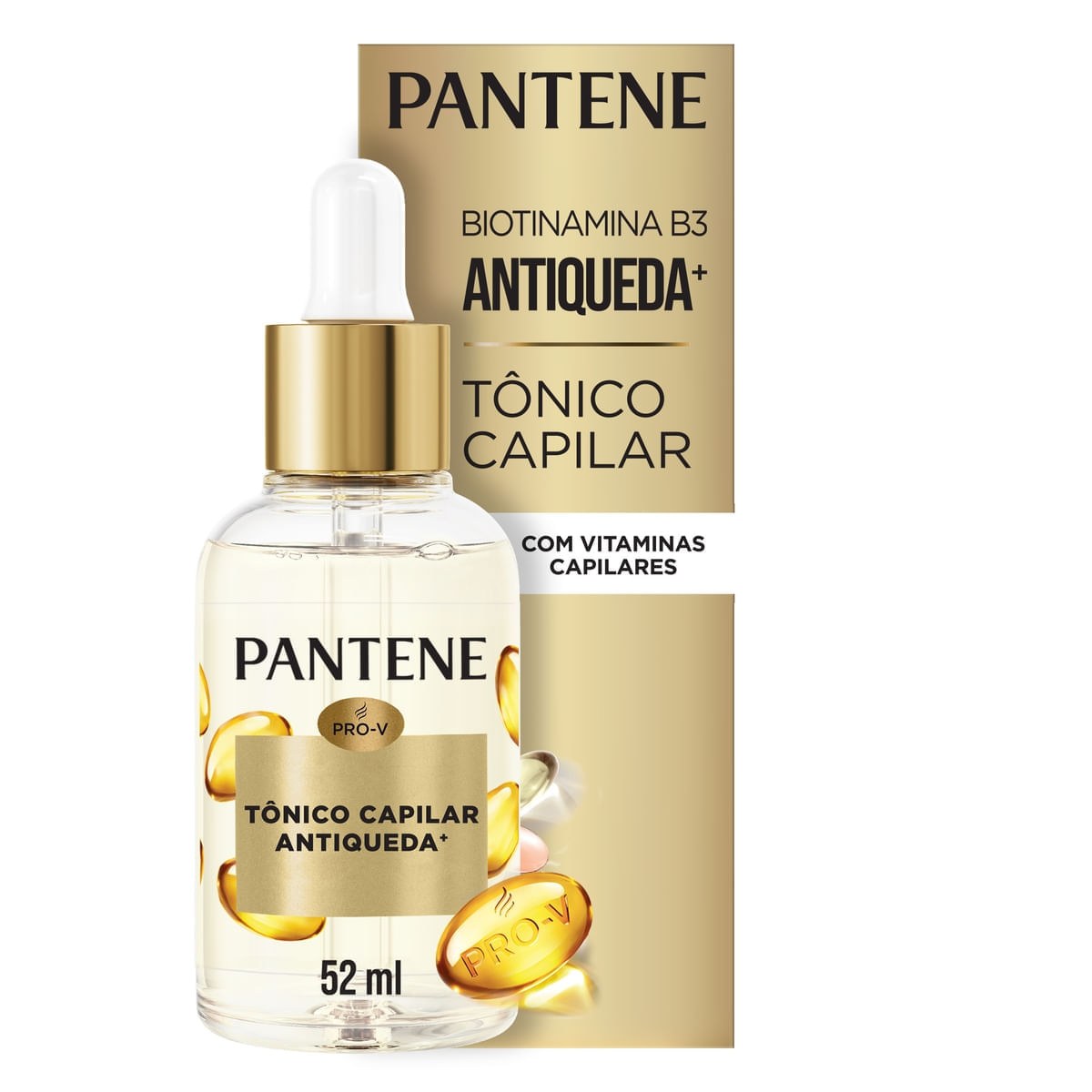 Tônico Capilar Pantene PRO-V Biotinamina B3 Antiqueda 52ml — Pantene | Farmácia Resyla