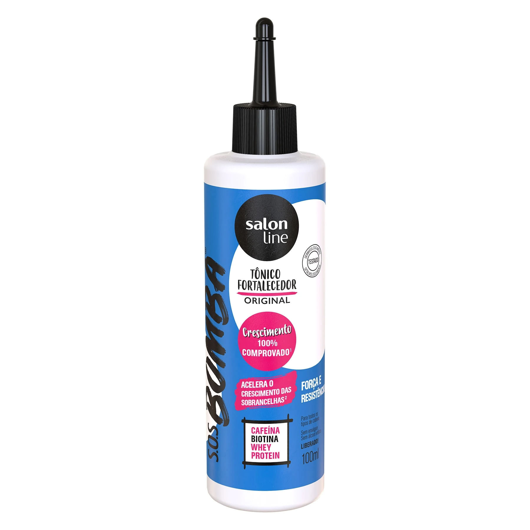 Tônico Fortalecedor SOS Bomba Crescimento Acelerado Salon Line 100ml — Salon Line | Farmácia Resyla