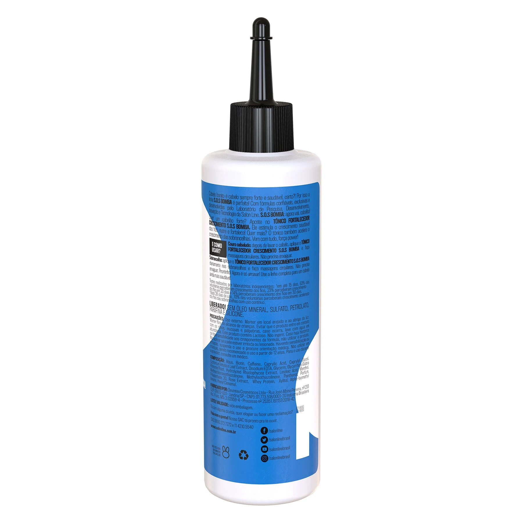 Tônico Fortalecedor SOS Bomba Crescimento Acelerado Salon Line 100ml — imagem 2 | Farmácia Resyla
