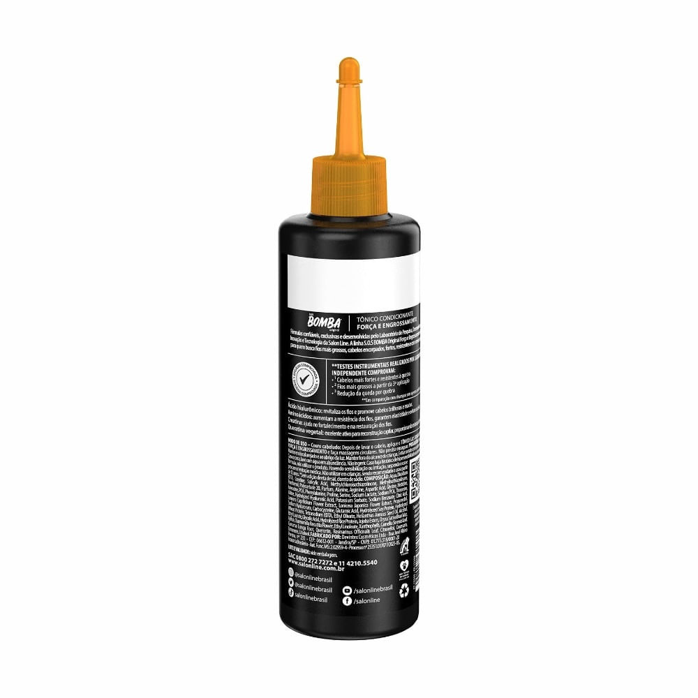 Tônico SOS Bomba Força e Engrossamento 100ml — imagem 3 | Farmácia Resyla