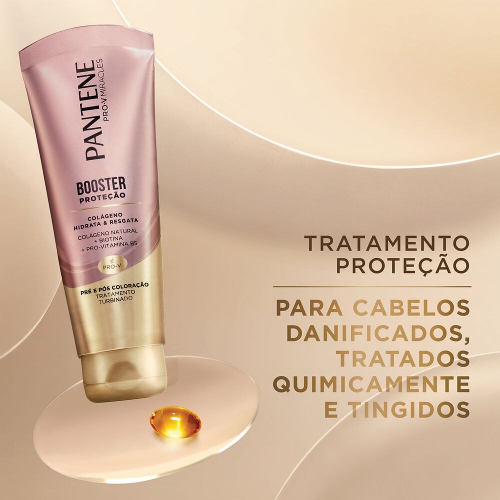 Tratamento Pré E Pós Coloração Sem Sal. Pantene Booster De Proteção Da Cor Com Colágeno 90 Ml — imagem 2 | Farmácia Resyla
