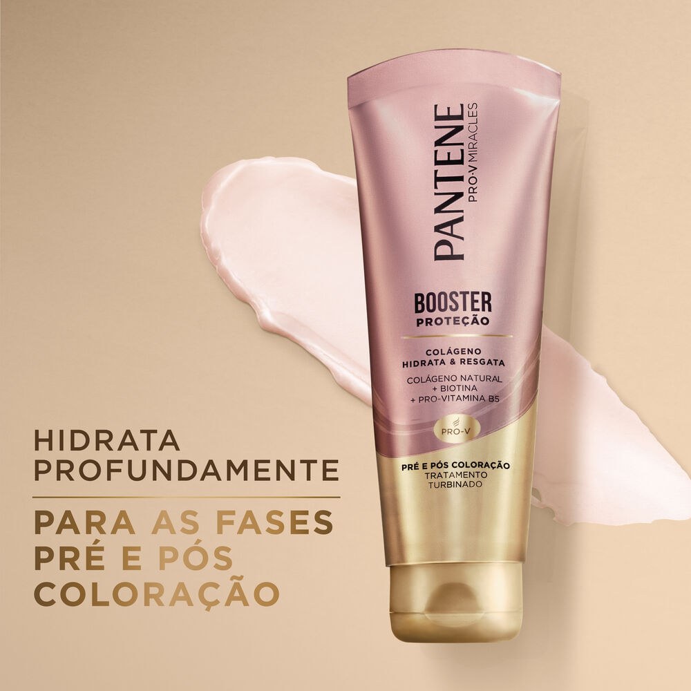 Tratamento Pré E Pós Coloração Sem Sal. Pantene Booster De Proteção Da Cor Com Colágeno 90 Ml — imagem 3 | Farmácia Resyla