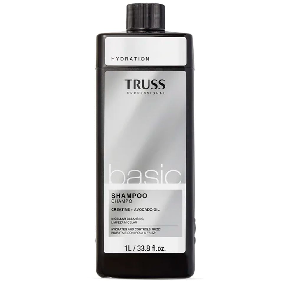 Truss Basic - Shampoo - 1000ml — Truss | Farmácia Resyla