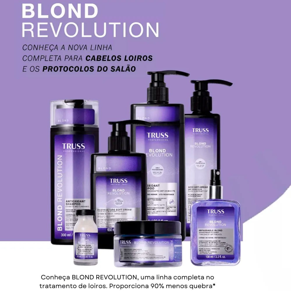 Truss Blond Revolution Impassable Blond - Finalizador Impermeável 100ml — imagem 2 | Farmácia Resyla