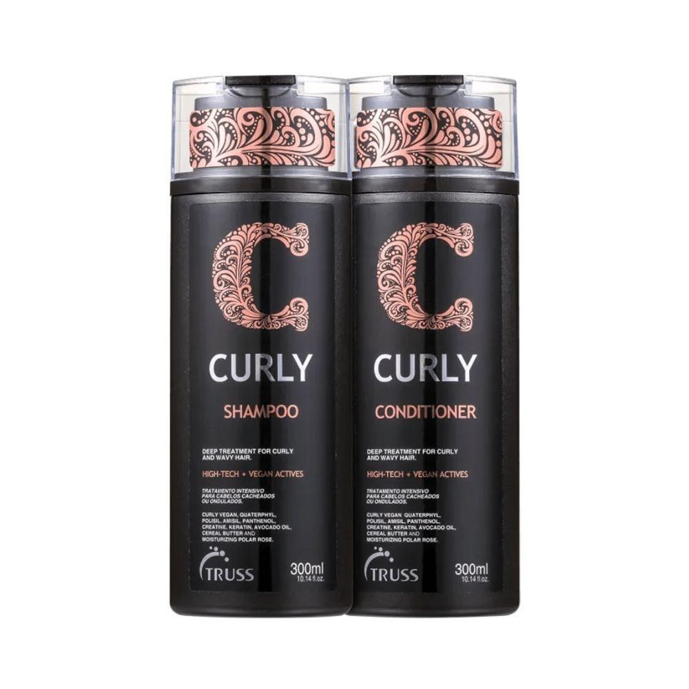 Truss Curly - Shampoo 300ml + Condicionador 300ml — Truss | Farmácia Resyla