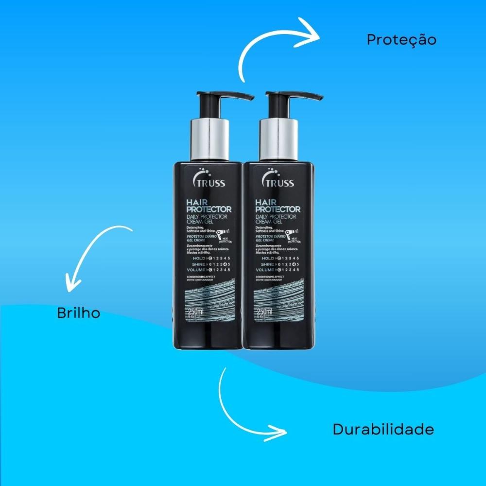 Truss Daily Hair Protector - Kit 2 Leave-in 250ml — imagem 4 | Farmácia Resyla