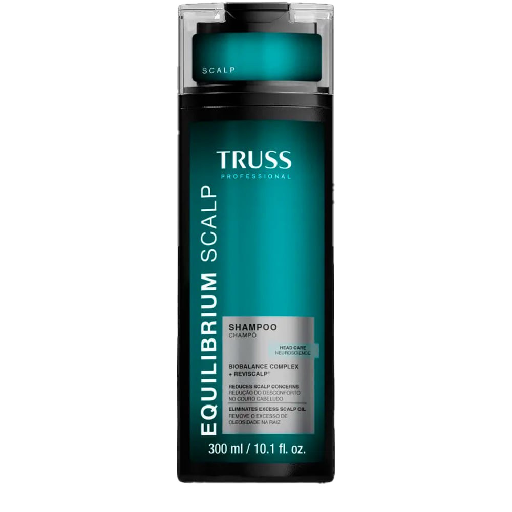 Truss - Equilibrium Scalp Rpk - Shampoo 300ml — Truss | Farmácia Resyla