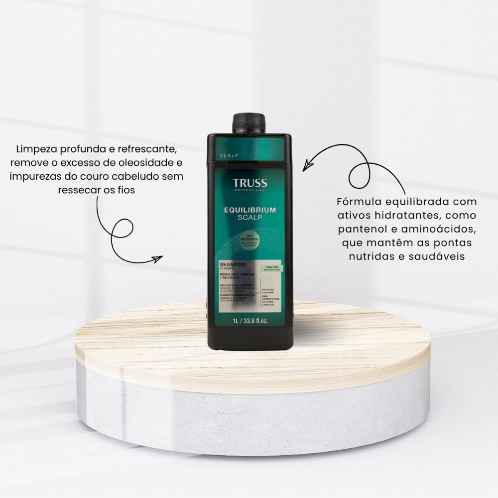 Truss Equilibrium Scalp Uso Diário Shampoo - 1L — imagem 2 | Farmácia Resyla
