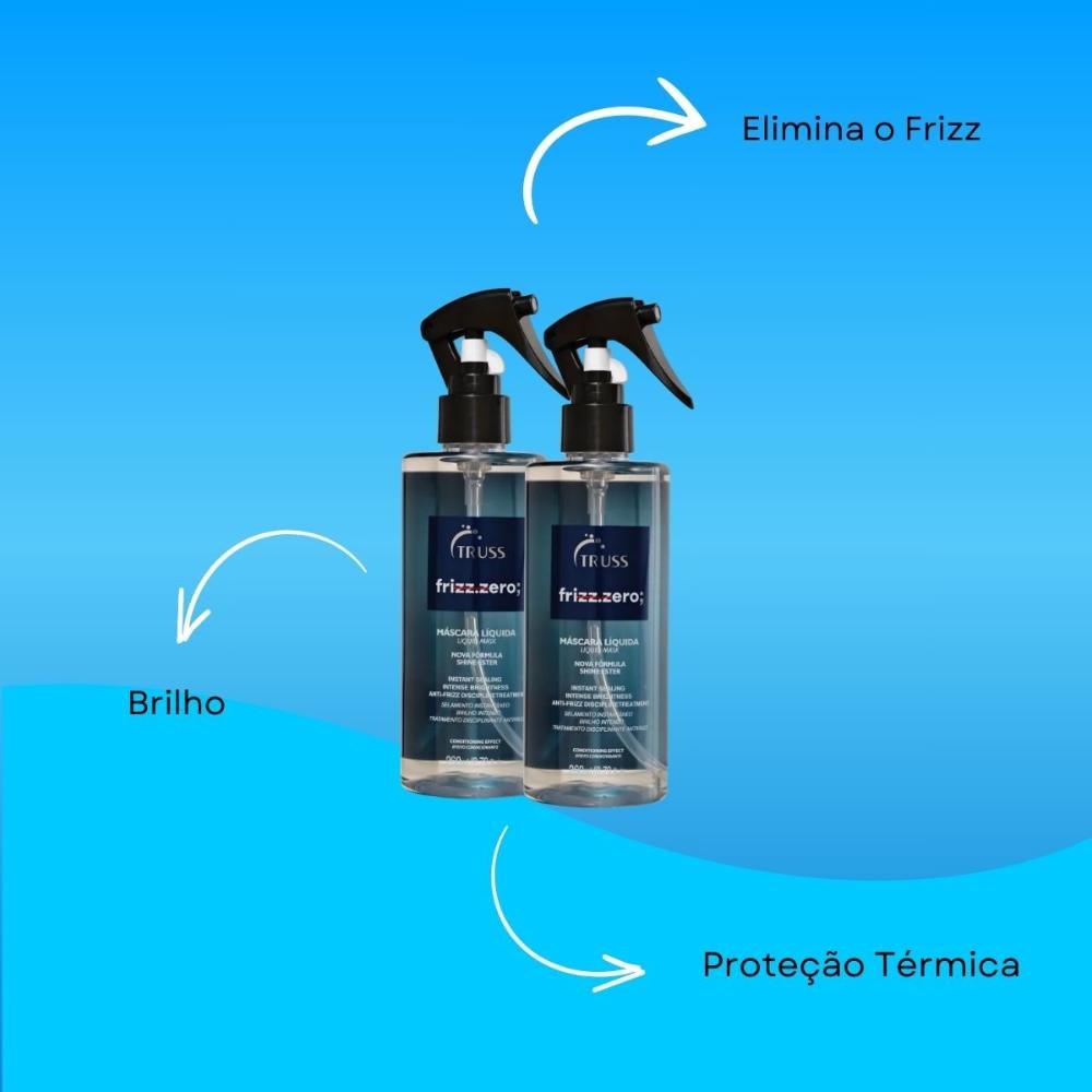 Truss Frizz Zero Kit - 2 Leave-ins 260ml — imagem 4 | Farmácia Resyla