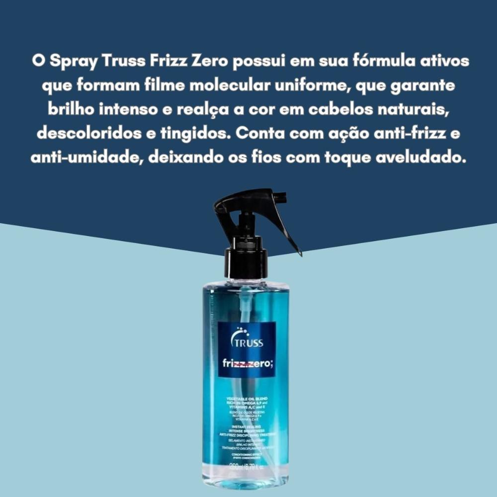 Truss Frizz Zero Leave-In 260ml — imagem 3 | Farmácia Resyla