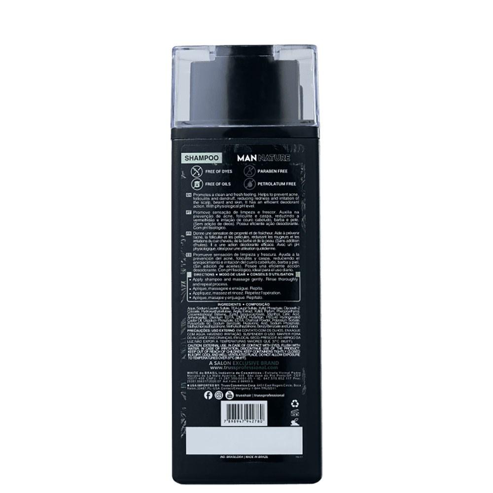 Truss Man Nature - Shampoo Masculino 300ml — imagem 3 | Farmácia Resyla