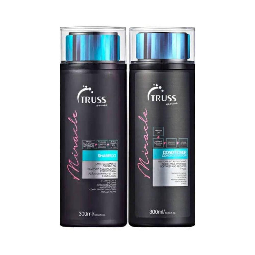 Truss Miracle Shampoo 300ml + Condicionador 300ml — Truss | Farmácia Resyla