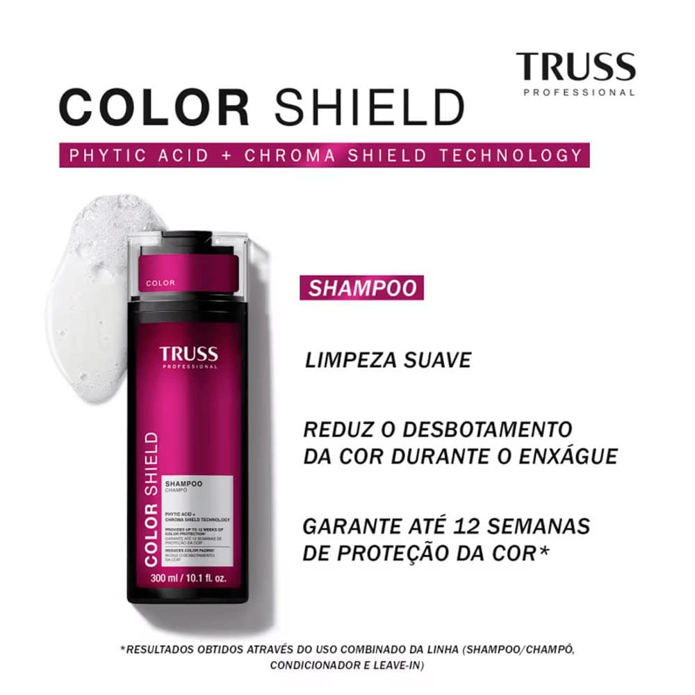 Truss Professional Color Shield - Shampoo — imagem 4 | Farmácia Resyla