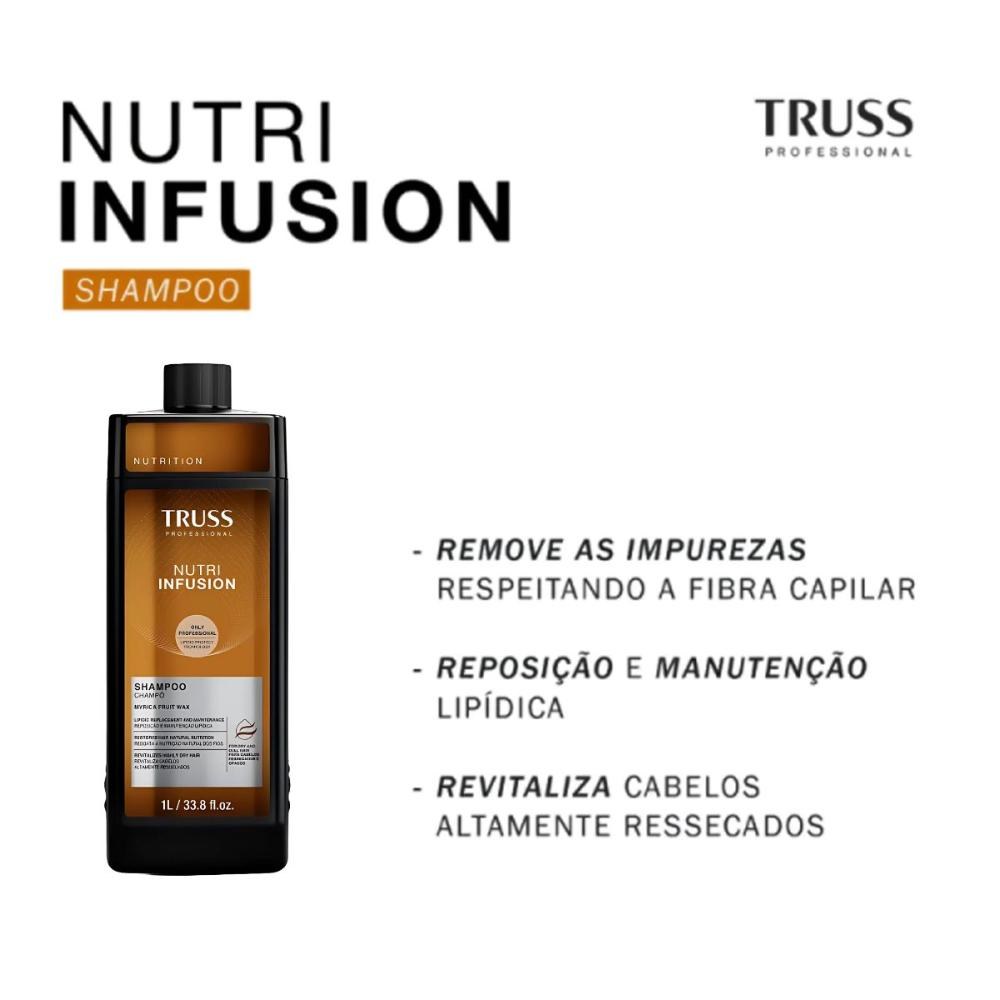 Truss Professional Nutrition Nutri Infusion Shampoo - 1L — imagem 2 | Farmácia Resyla