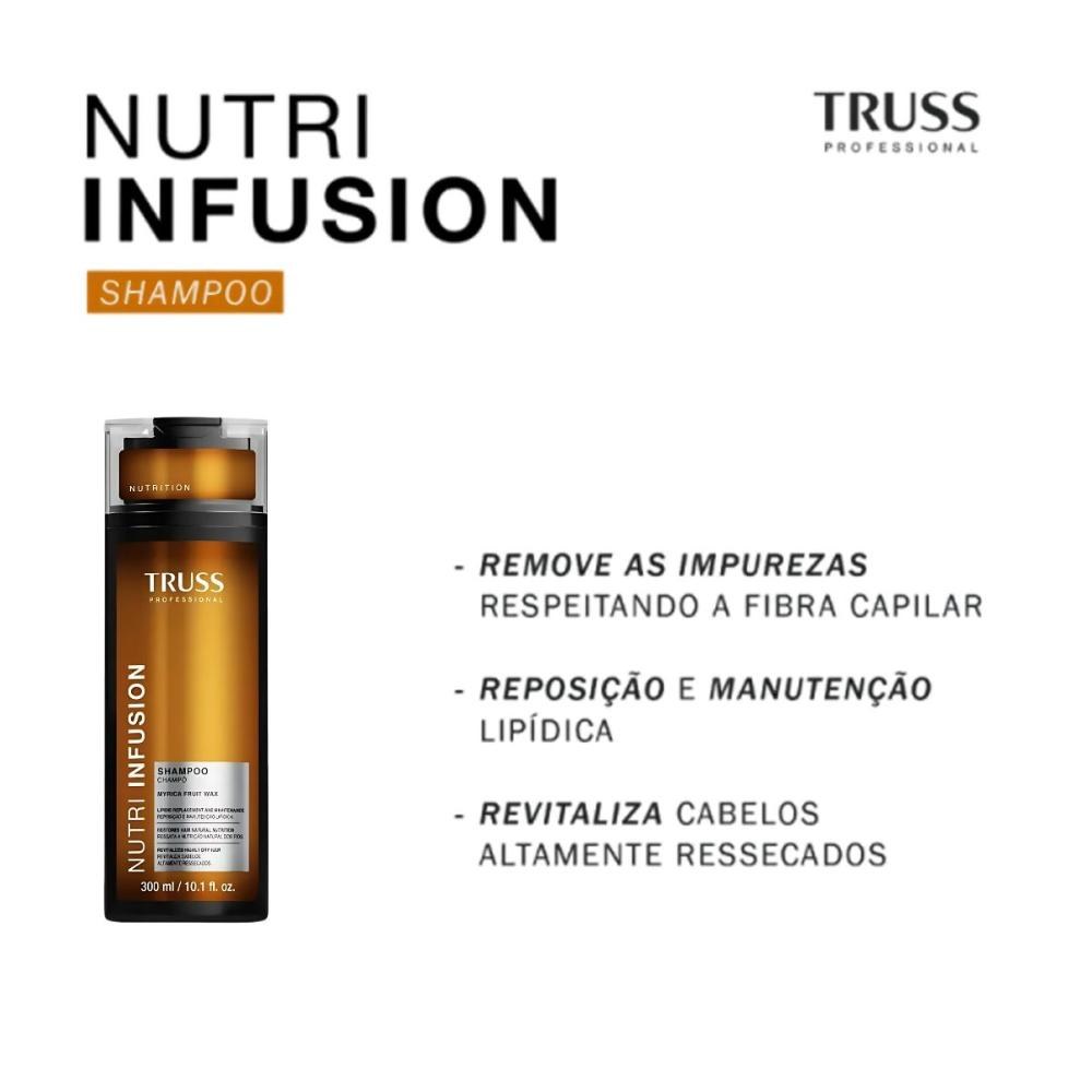Truss Professional Nutrition Nutri Infusion - Shampoo 300ml — imagem 2 | Farmácia Resyla