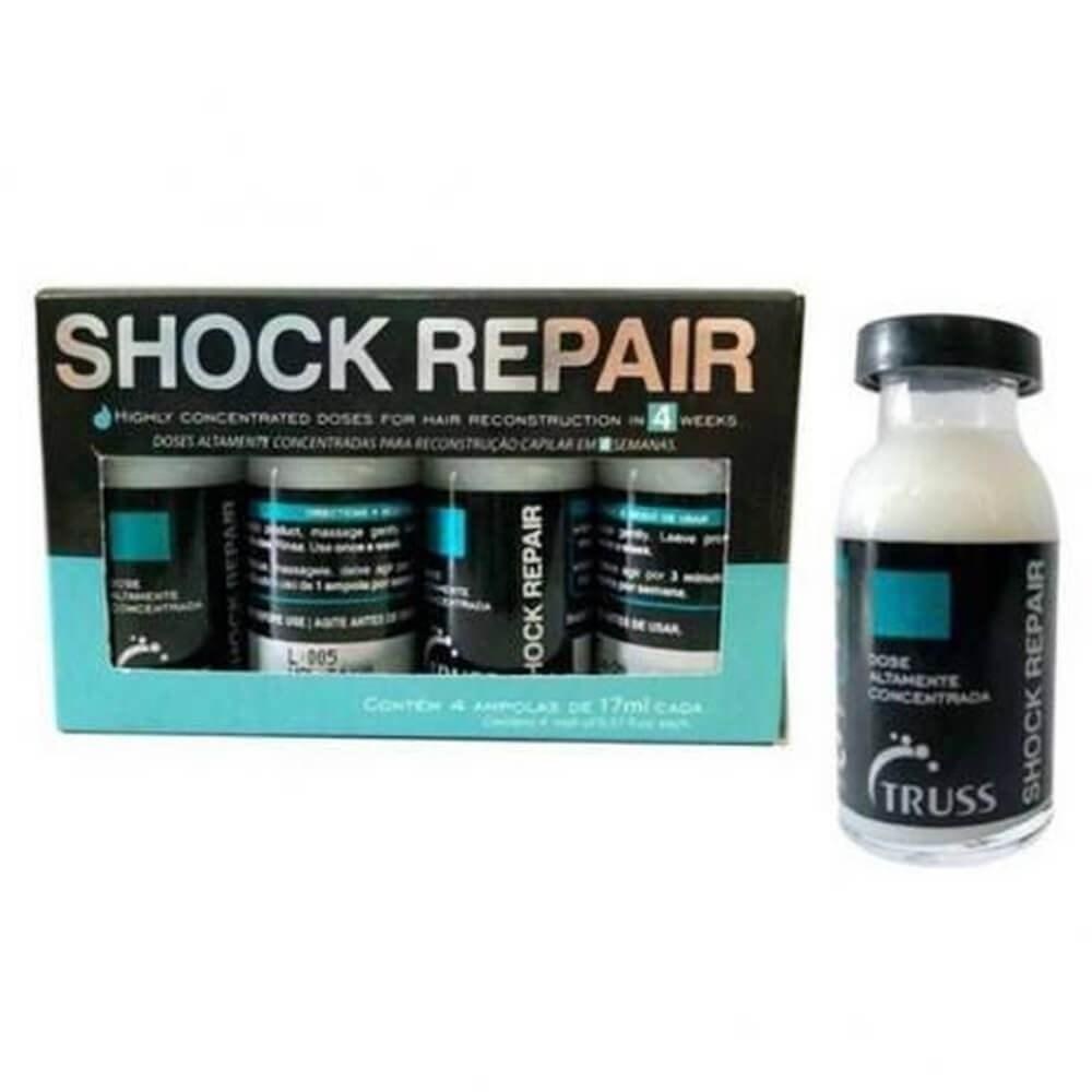 Truss Shock Repair Ampola - Caixa com 4 unidades de 17ml — Truss | Farmácia Resyla