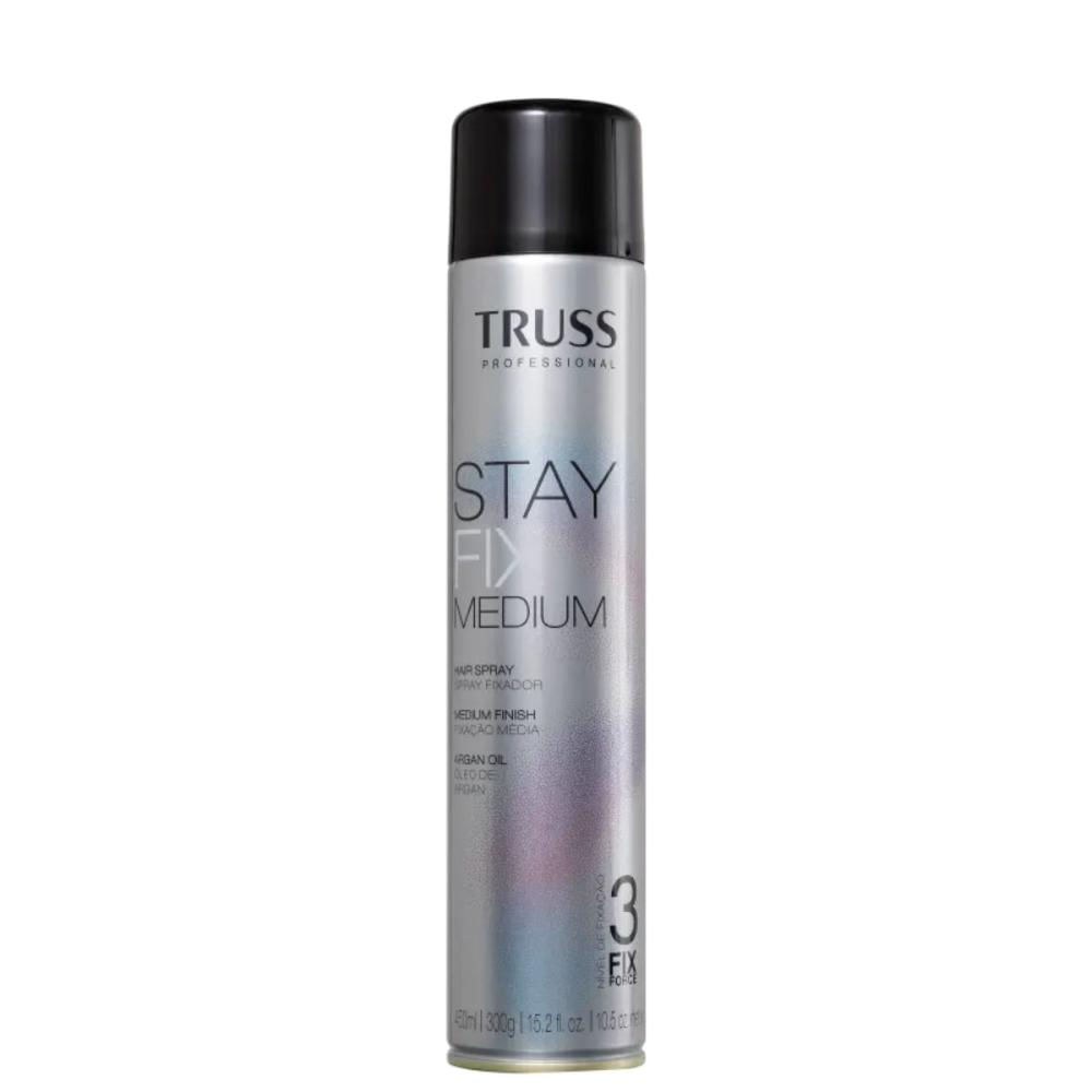 Truss Stay Fix Medium Spray Fixador 450ml — Truss | Farmácia Resyla