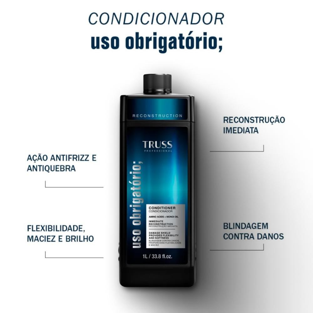 Truss Uso Obrigatório Reconstruction - Condicionador de 1L — imagem 2 | Farmácia Resyla