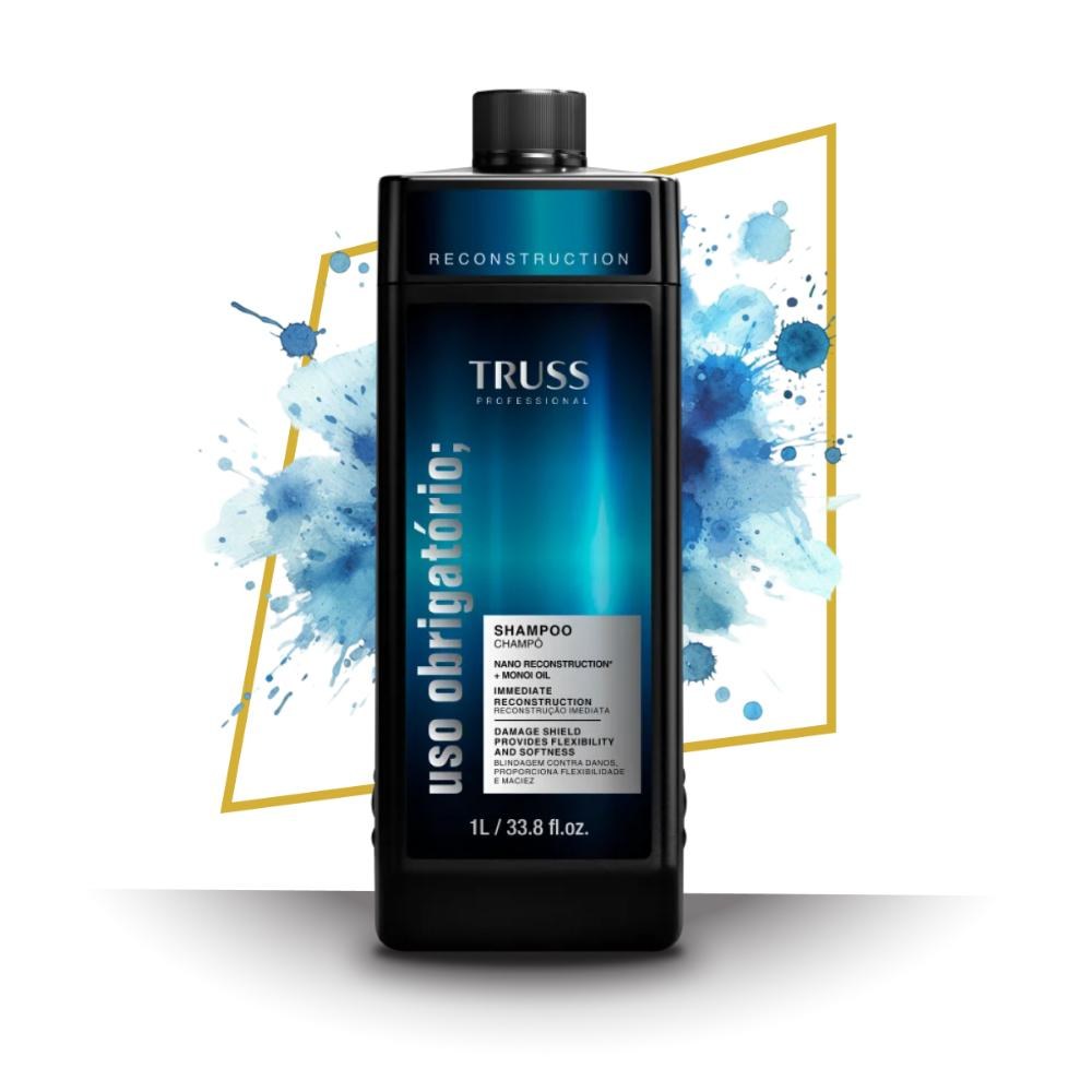 Truss Uso Obrigatório Reconstruction Shampoo - 1L — imagem 4 | Farmácia Resyla