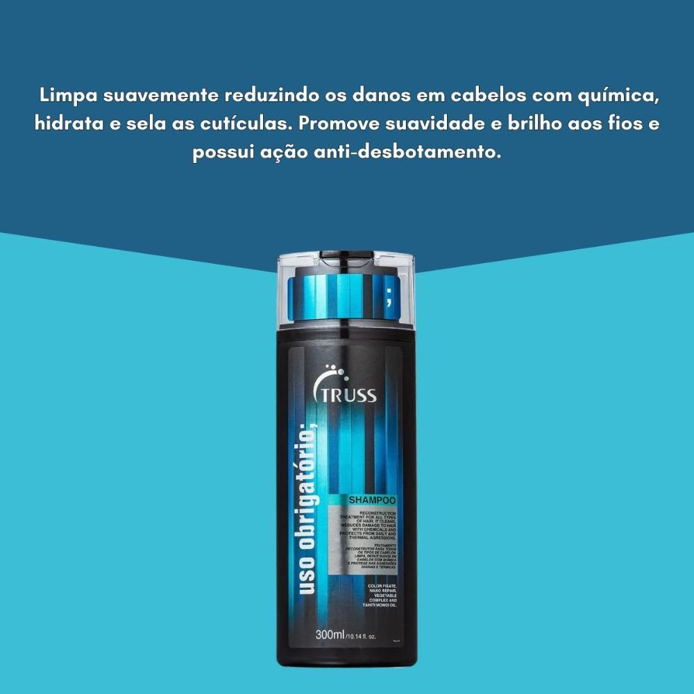 Truss Uso Obrigatório Shampoo 300ml — imagem 3 | Farmácia Resyla